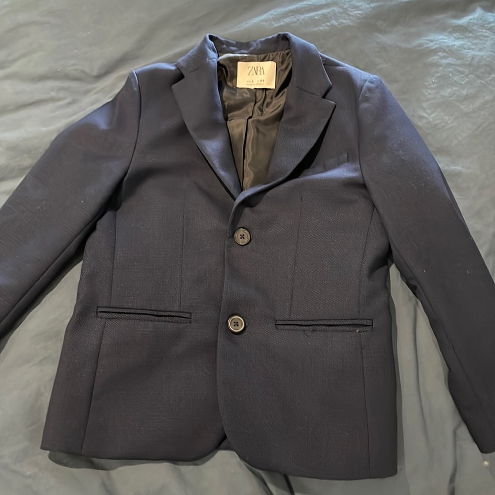 Zara boys suit jacket